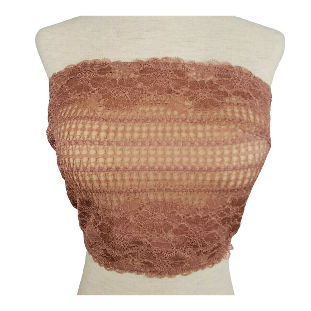 Free People Women Intimates sz: L Camila Bandeau color: Vintage Rose